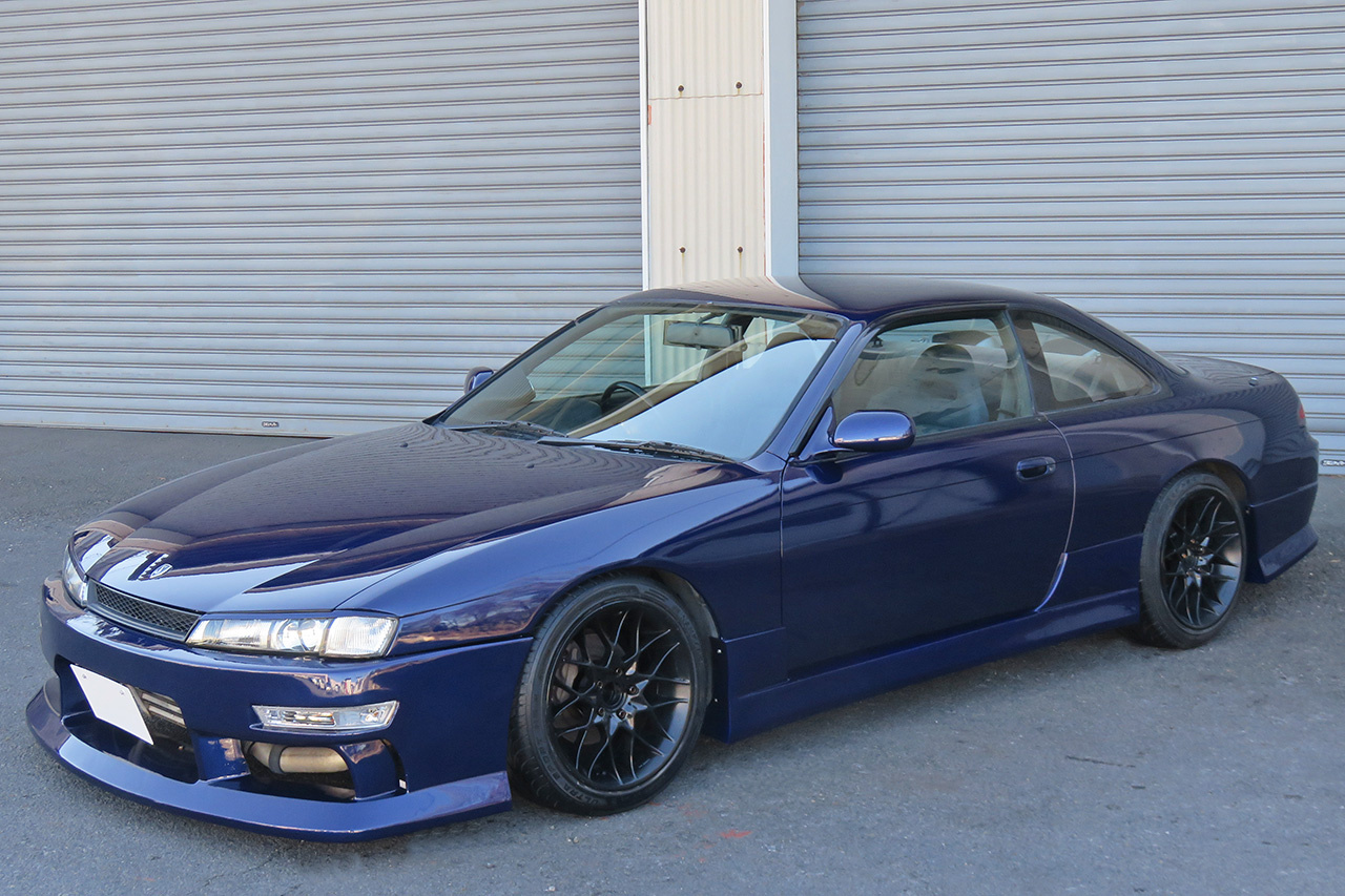 1998 Nissan SILVIA K's SR20DET Turbo Engine S14 Kouki, Apexi Intercooler, Momo Steering Wheel