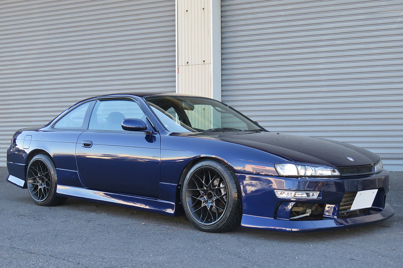 1998 Nissan SILVIA K's SR20DET Turbo Engine S14 Kouki, Apexi Intercooler, Momo Steering Wheel