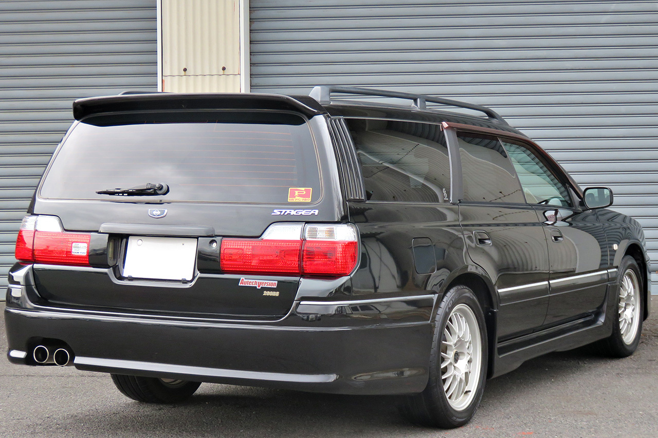 1998 Nissan STAGEA Autech Version 260RS, RB26DETT Engine, Autech BBS 17 Inch Alloy Wheels, Roof Spoiler 