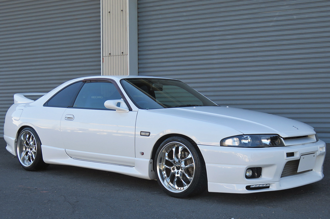 1996 Nissan SKYLINE COUPE R33 GTS25 Type M SpecⅡ, Exas Exhaust, HKS Adjustable Height Coilovers, Recaro seats (SR-4)