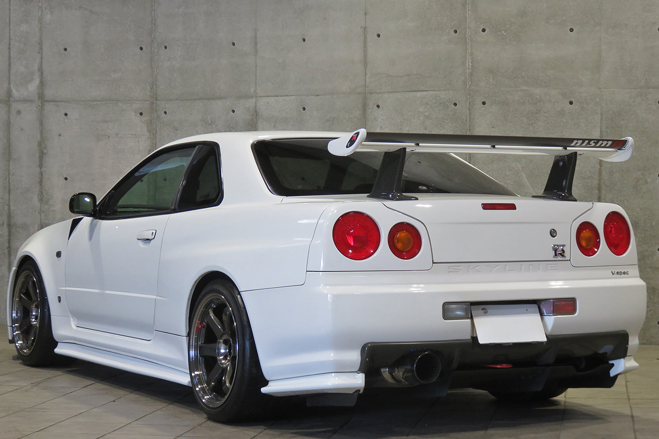 1999 Nissan SKYLINE GT-R N1 ENGINE BLOCK R34 GTR V SPEC, Nismo Z-Tune Look, Rays Volk Racing TE37SL