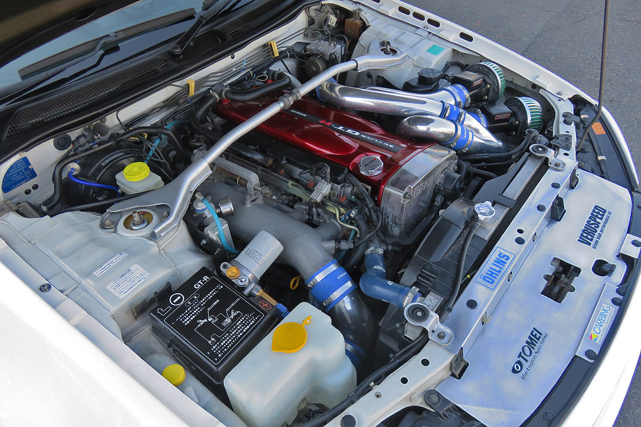 1999 Nissan SKYLINE GT-R N1 ENGINE BLOCK R34 GTR V SPEC, Nismo Z-Tune Look, Rays Volk Racing TE37SL