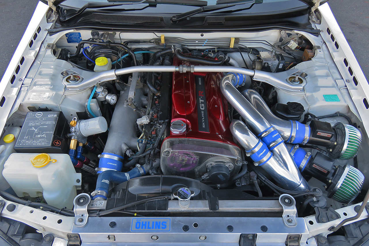 1999 Nissan SKYLINE GT-R N1 ENGINE BLOCK R34 GTR V SPEC, Nismo Z-Tune Look, Rays Volk Racing TE37SL