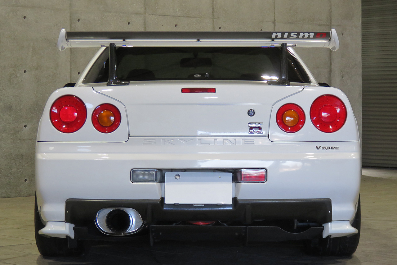 1999 Nissan SKYLINE GT-R N1 ENGINE BLOCK R34 GTR V SPEC, Nismo Z-Tune Look, Rays Volk Racing TE37SL