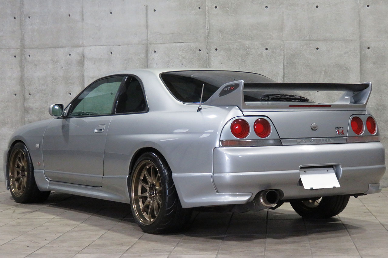 1998 Nissan SKYLINE GT-R R33 GT-R V-Spec, Volk Racing Rays CE28 Wheels, TEIN Height Adjustable Coilovers, Kakimoto Exhaust