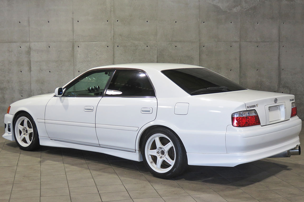 2000 Toyota CHASER JZX100 TOURER V, BLITZ Intercooler, HKS Adjustable Height Coilovers, TRD 17 Inch Wheels