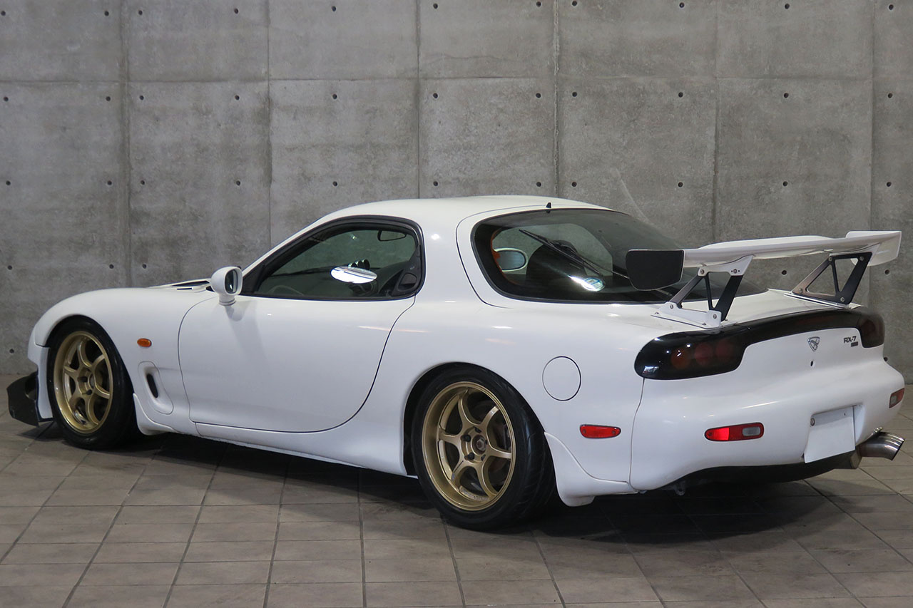 1996 Mazda ENFINI RX-7 EFINI RX-7 TYPE RB BATHURST, RE Amemiya RX7 Exhaust, ADVAN Racing RG-D 17 Inch Wheels