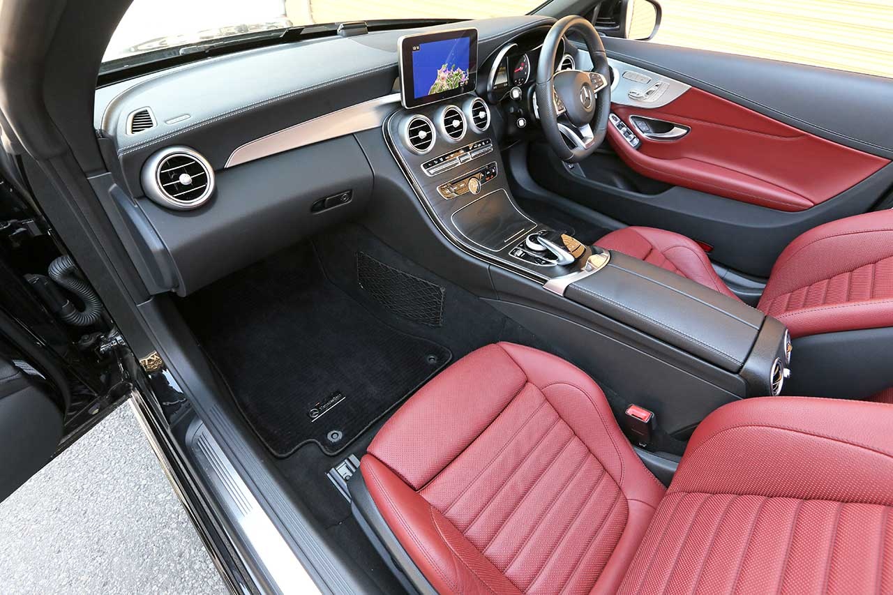 2017 Mercedes-Benz C CLASS C180 CABRIO SPOILER TSU OP