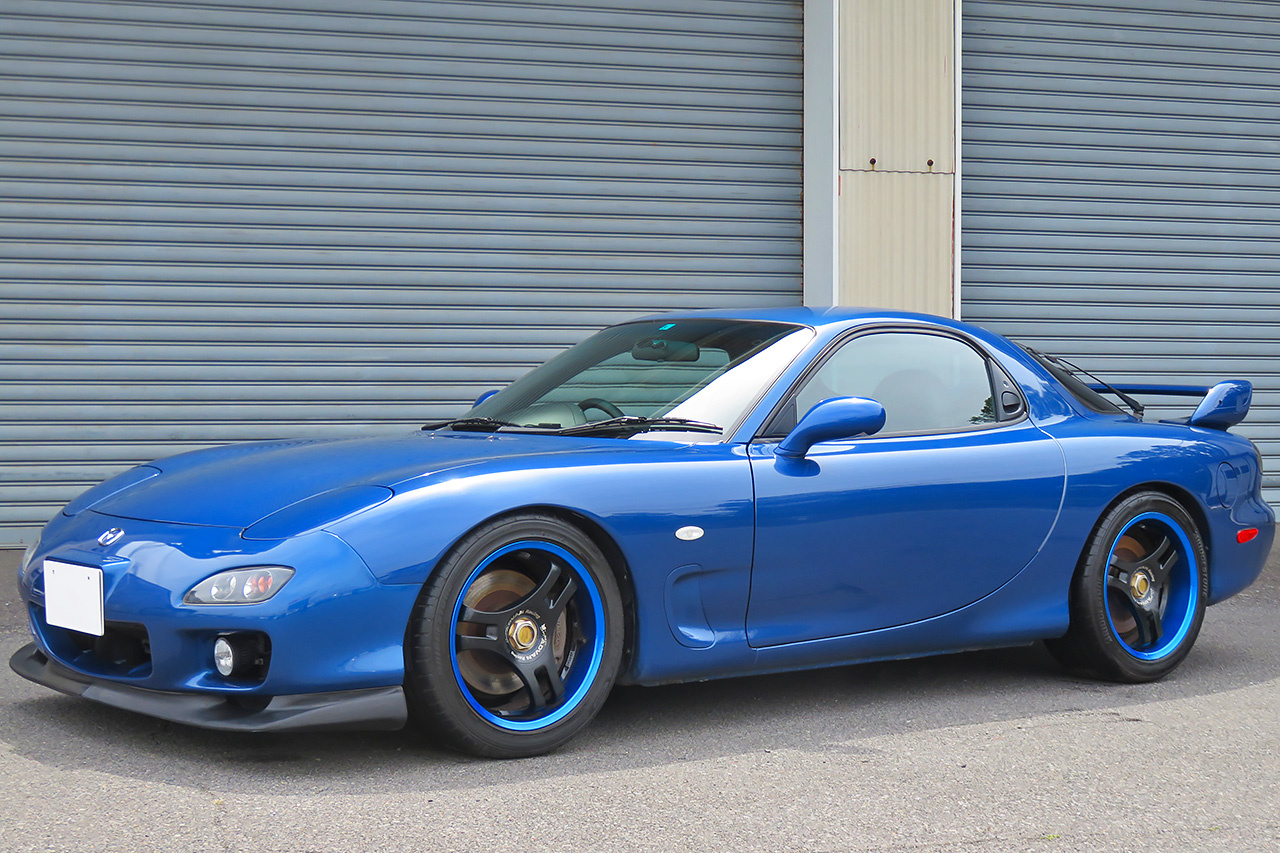 2001 Mazda RX-7 TYPE RS, FUJITSUBO Muffler, BLITZ Damper ZZR Height Adjustable Coilovers