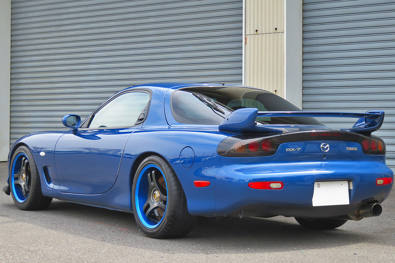 2001 Mazda RX-7 TYPE RS, FUJITSUBO Muffler, BLITZ Damper ZZR Height Adjustable Coilovers