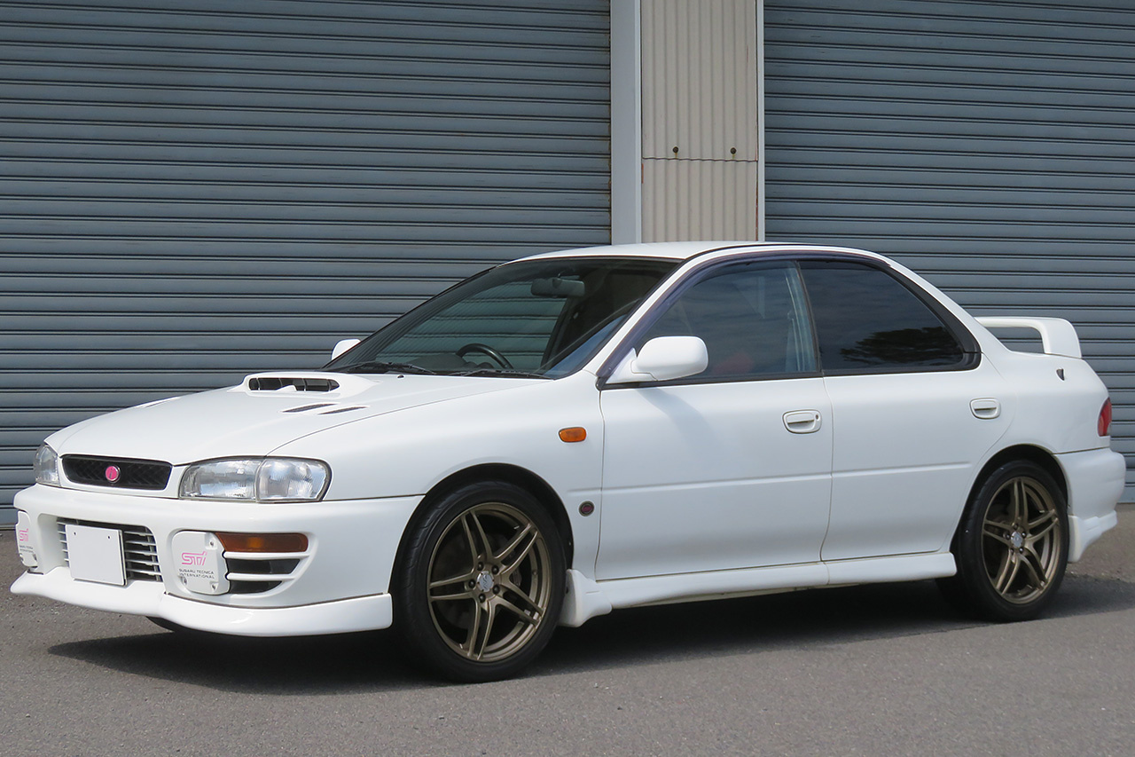 1998 Subaru IMPREZA STI 97 Model GC8 WRX STi Version 4 , STi Engine Carbon Tower Bar, AVS Model 5 17 Inch Wheels