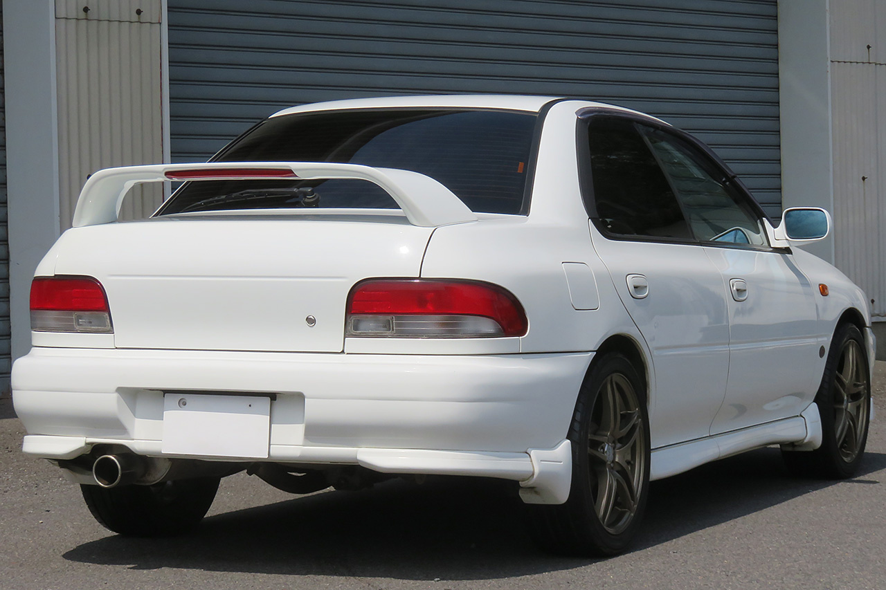 1998 Subaru IMPREZA STI 97 Model GC8 WRX STi Version 4 , STi Engine Carbon Tower Bar, AVS Model 5 17 Inch Wheels