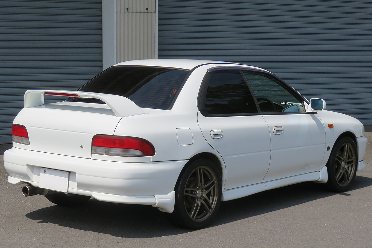 1998 Subaru IMPREZA STI 97 Model GC8 WRX STi Version 4 , STi Engine Carbon Tower Bar, AVS Model 5 17 Inch Wheels