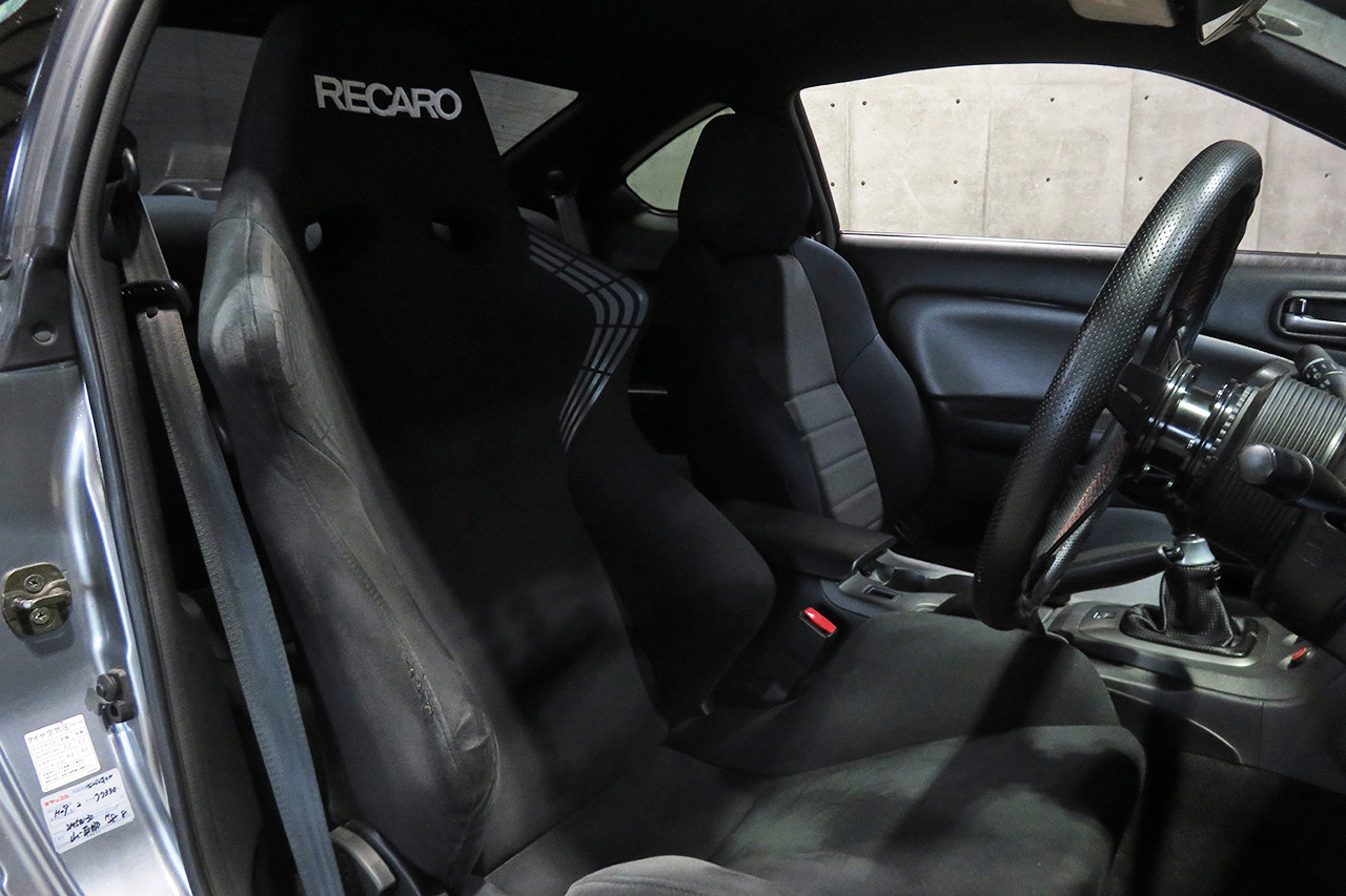 1999 Nissan SILVIA S15 SPEC R, WORK EMOTION 18 Inch Wheels, CUSCO Height Adjustable Coilovers