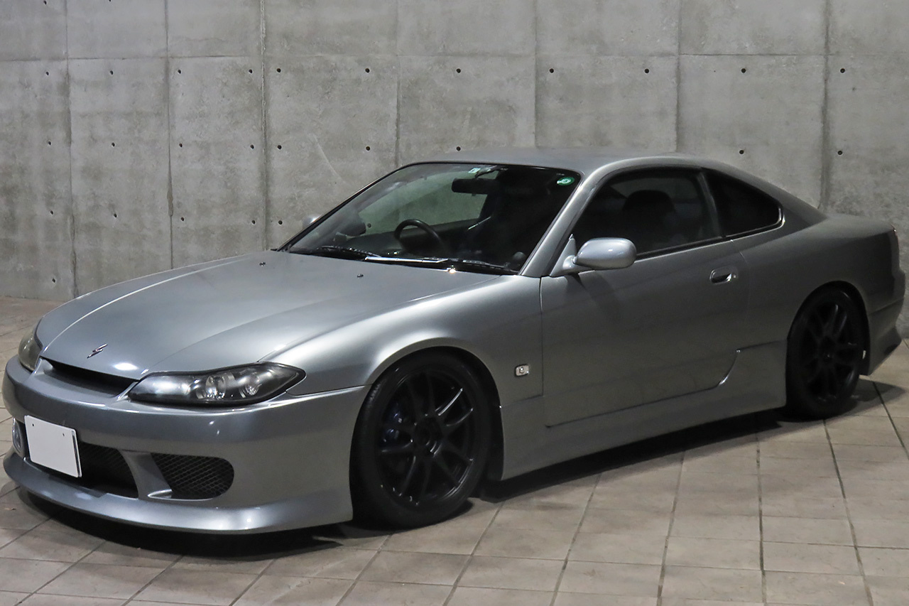 1999 Nissan SILVIA S15 SPEC R, WORK EMOTION 18 Inch Wheels, CUSCO Height Adjustable Coilovers