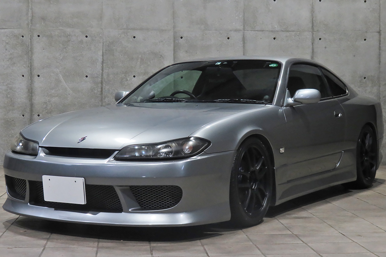 1999 Nissan SILVIA S15 SPEC R, WORK EMOTION 18 Inch Wheels, CUSCO Height Adjustable Coilovers