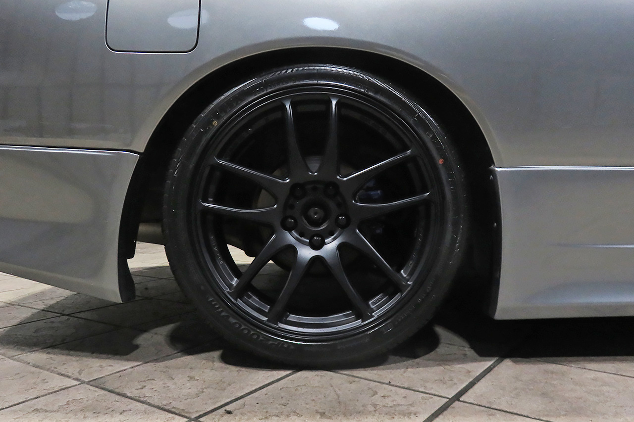 1999 Nissan SILVIA S15 SPEC R, WORK EMOTION 18 Inch Wheels, CUSCO Height Adjustable Coilovers