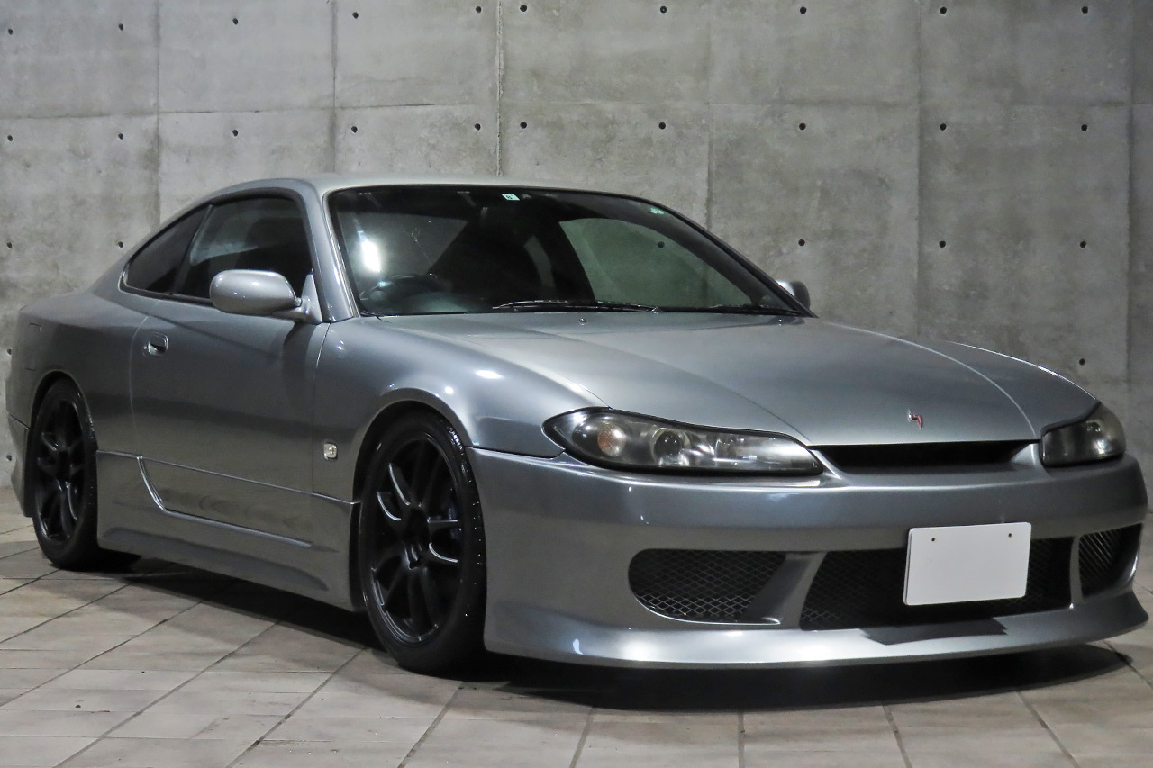1999 Nissan SILVIA S15 SPEC R, WORK EMOTION 18 Inch Wheels, CUSCO Height Adjustable Coilovers