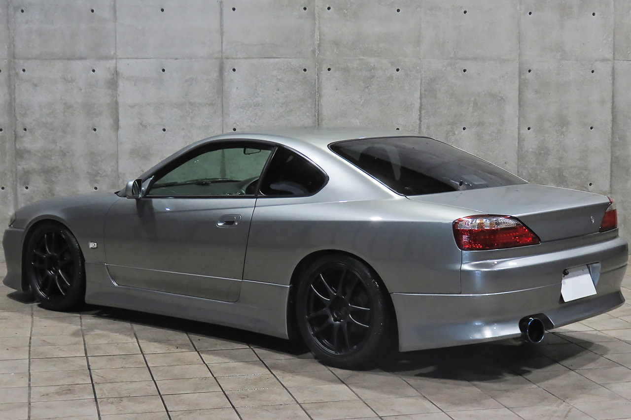 1999 Nissan SILVIA S15 SPEC R, WORK EMOTION 18 Inch Wheels, CUSCO Height Adjustable Coilovers