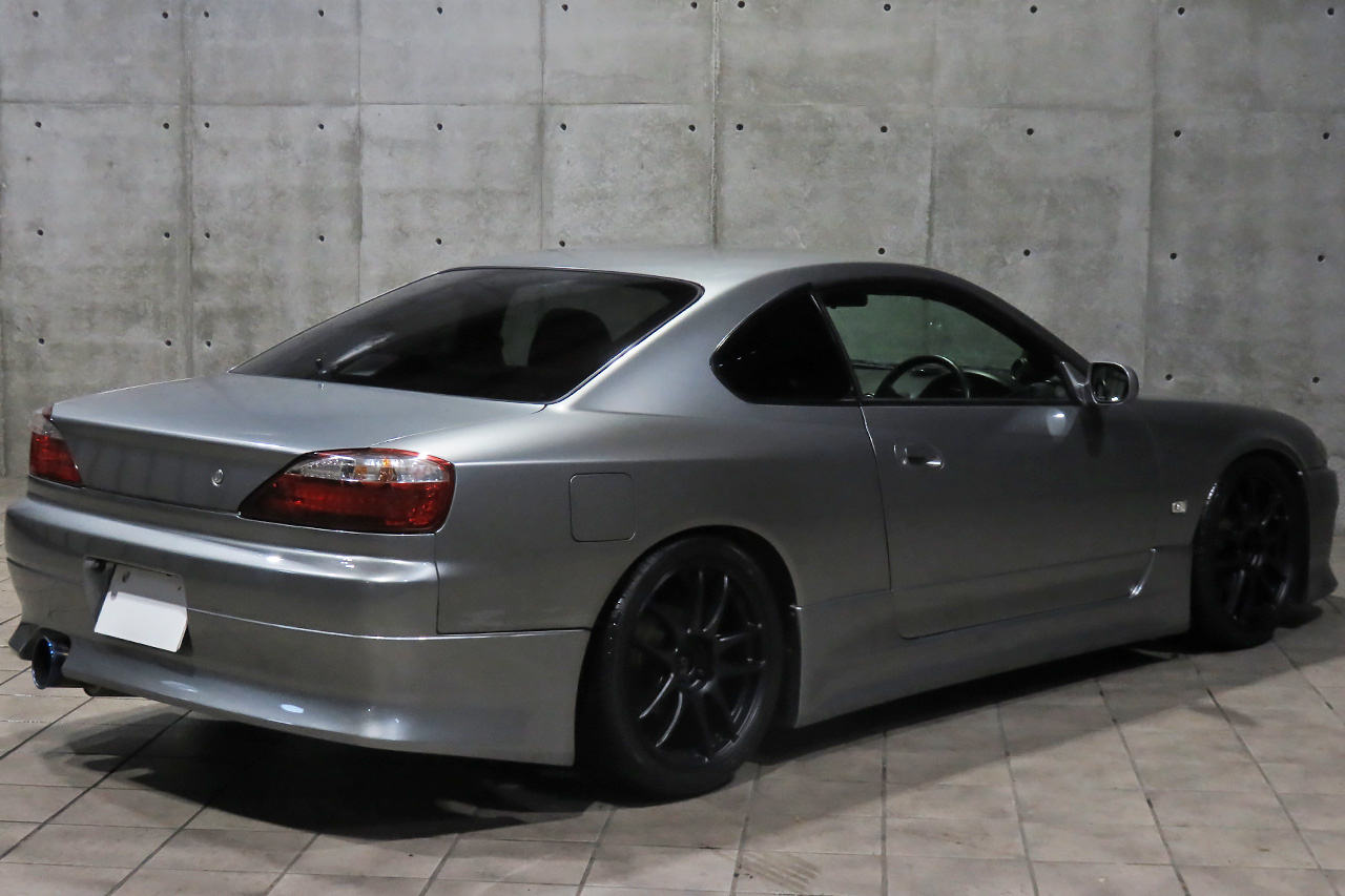 1999 Nissan SILVIA S15 SPEC R, WORK EMOTION 18 Inch Wheels, CUSCO Height Adjustable Coilovers
