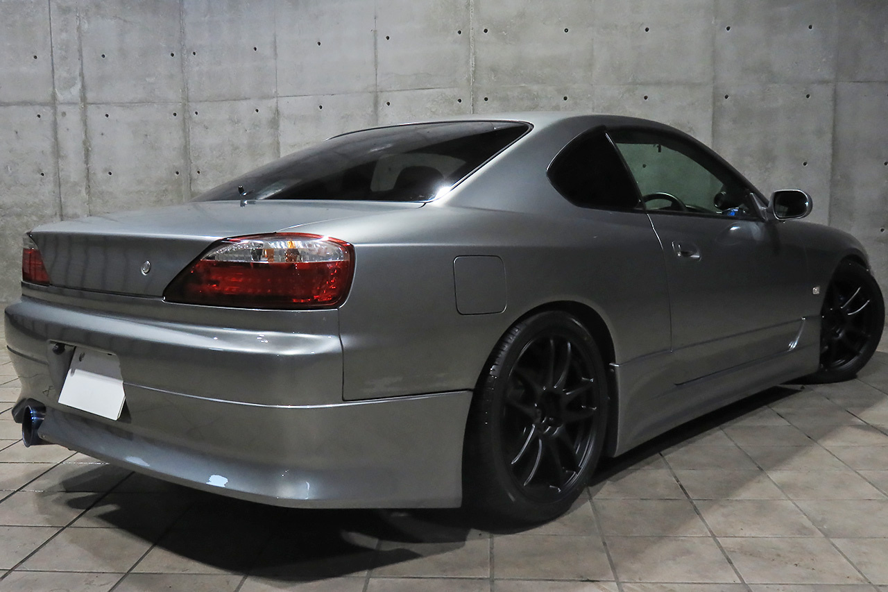 1999 Nissan SILVIA S15 SPEC R, WORK EMOTION 18 Inch Wheels, CUSCO Height Adjustable Coilovers