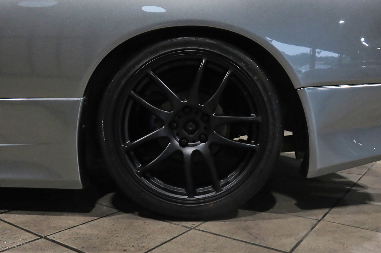 1999 Nissan SILVIA S15 SPEC R, WORK EMOTION 18 Inch Wheels, CUSCO Height Adjustable Coilovers