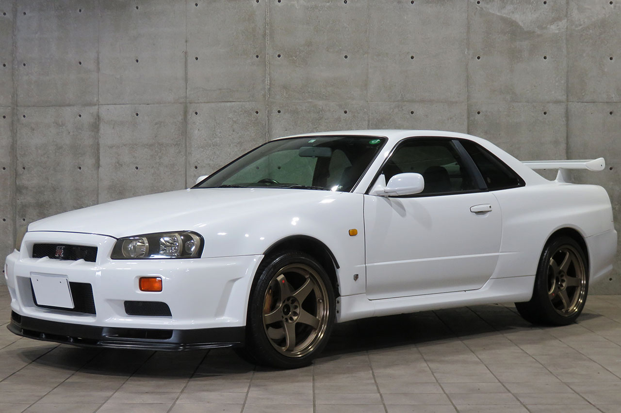 1999 Nissan SKYLINE GT-R R34 GT-R, NISMO LMGT4 18 Inch Wheels