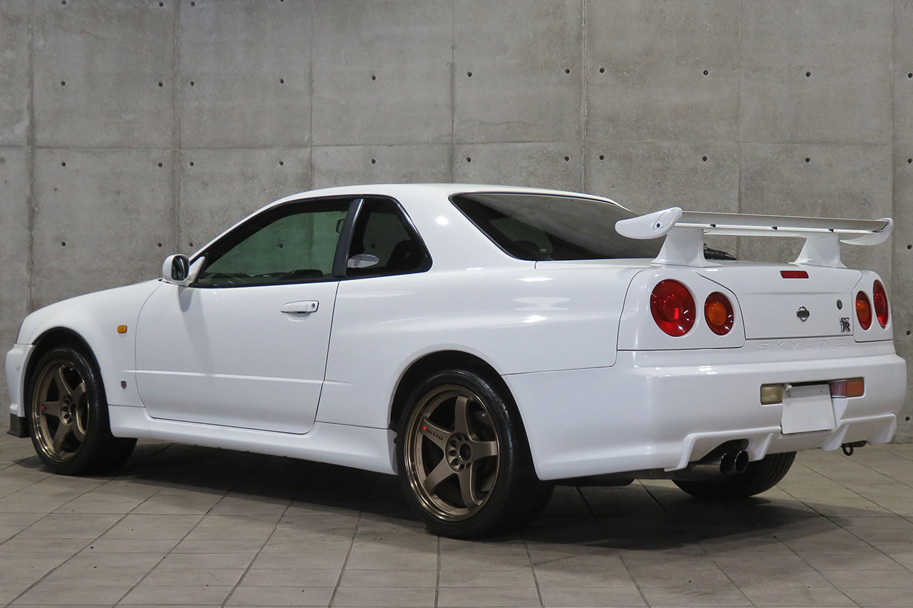 1999 Nissan SKYLINE GT-R R34 GT-R, NISMO LMGT4 18 Inch Wheels