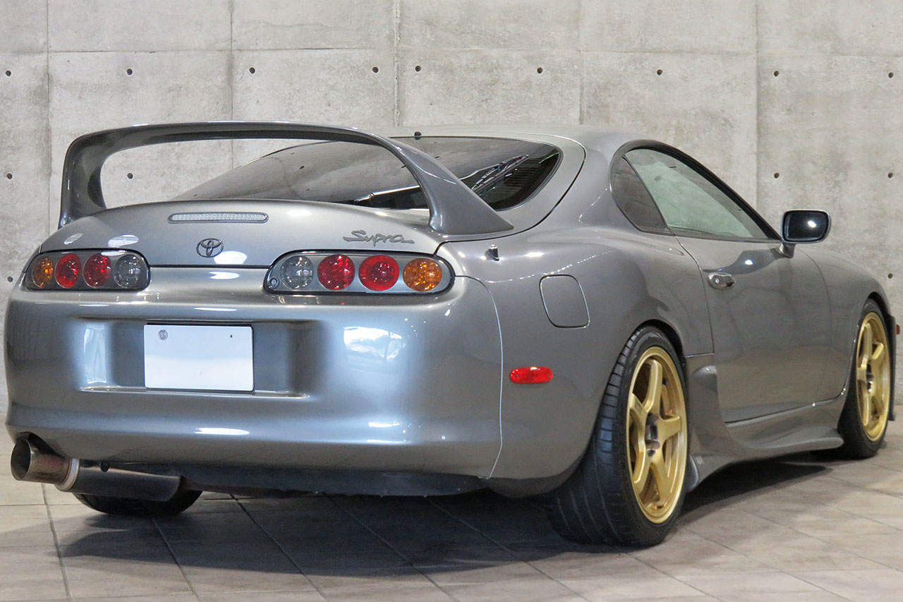 1998 Toyota SUPRA SZ-R, ADVAN Racing TC-II 18 Inch Wheels, HKS Air Cleaner, TEIN Height Adjustable Coilovers
