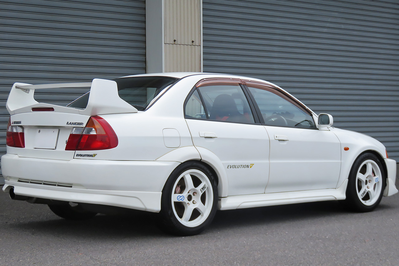 1998 Mitsubishi LANCER EVOLUTION CP9A EVO V GSR, BLITZ Radiator, HKS Height Adjustable Coilovers