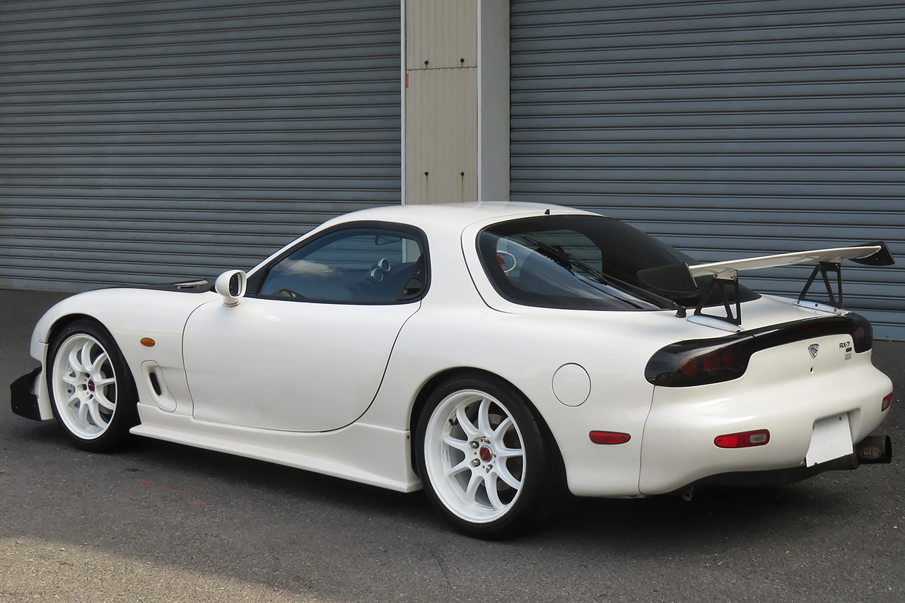 1996 Mazda ENFINI RX-7 FD3S RX7 BATHURST, RE-AMEMIYA Front Bumper, APEXi Adjustable Height Coilovers