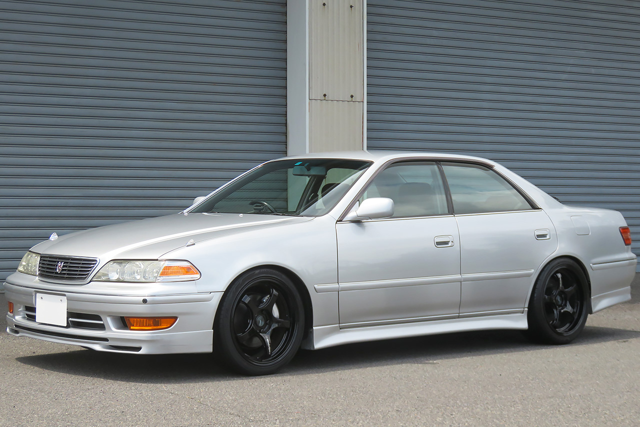 1996 Toyota MARK II SEDAN JZX100 MARK II TOURER V, R154 Transmission, Aftermarket Clutch, Straight Pipe