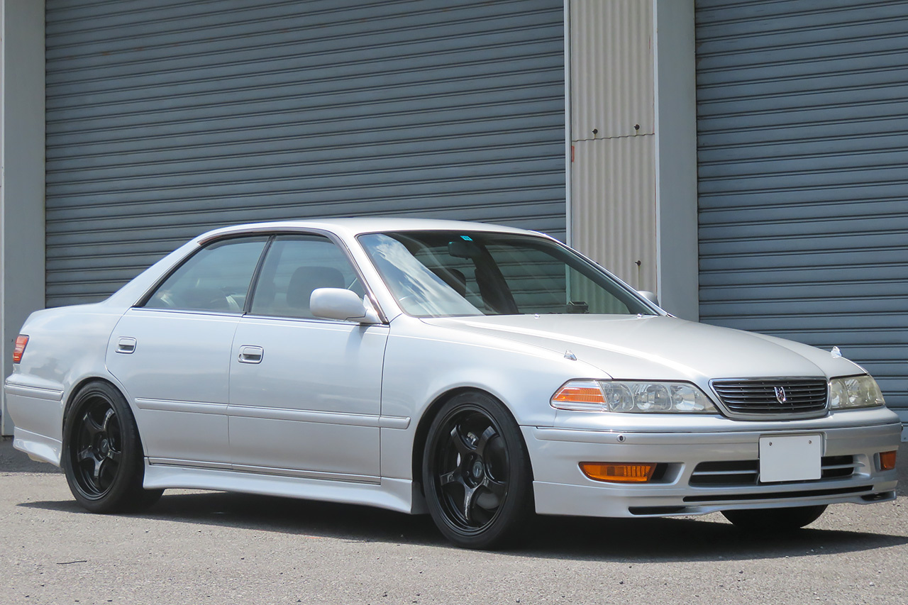 1996 Toyota MARK II SEDAN JZX100 MARK II TOURER V, R154 Transmission, Aftermarket Clutch, Straight Pipe