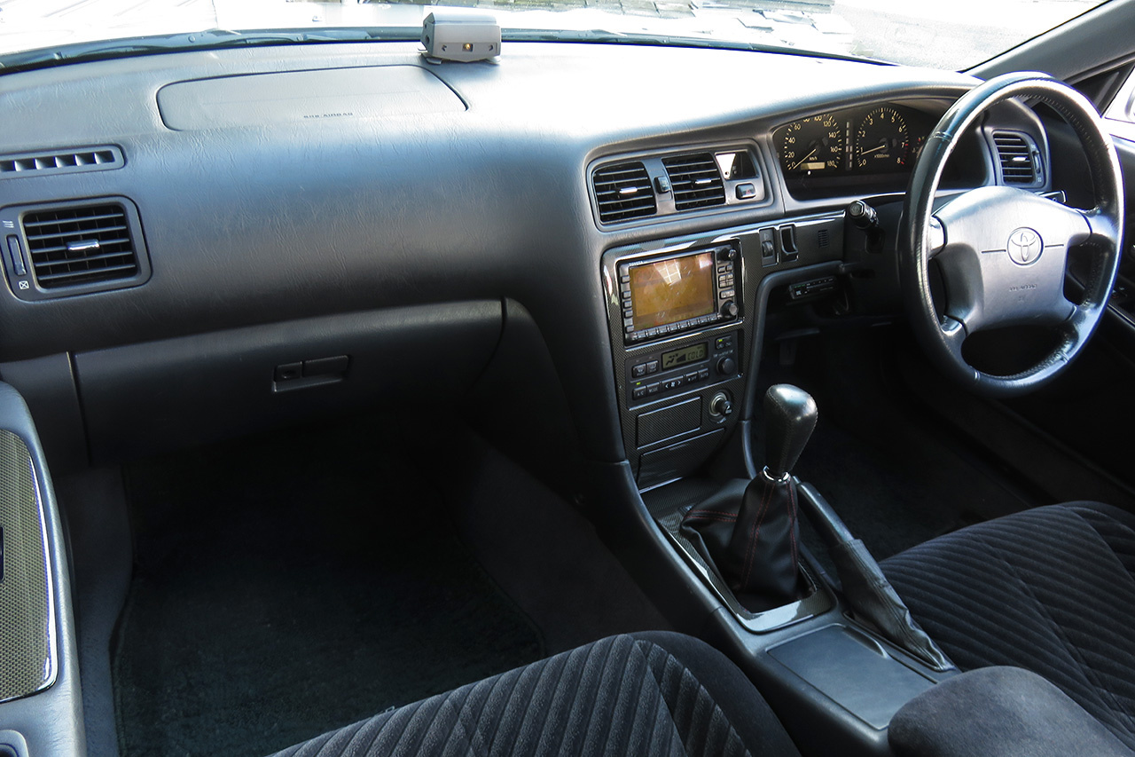 1996 Toyota MARK II SEDAN JZX100 MARK II TOURER V, R154 Transmission, Aftermarket Clutch, Straight Pipe