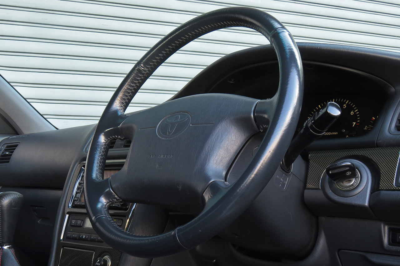 1996 Toyota MARK II SEDAN JZX100 MARK II TOURER V, R154 Transmission, Aftermarket Clutch, Straight Pipe