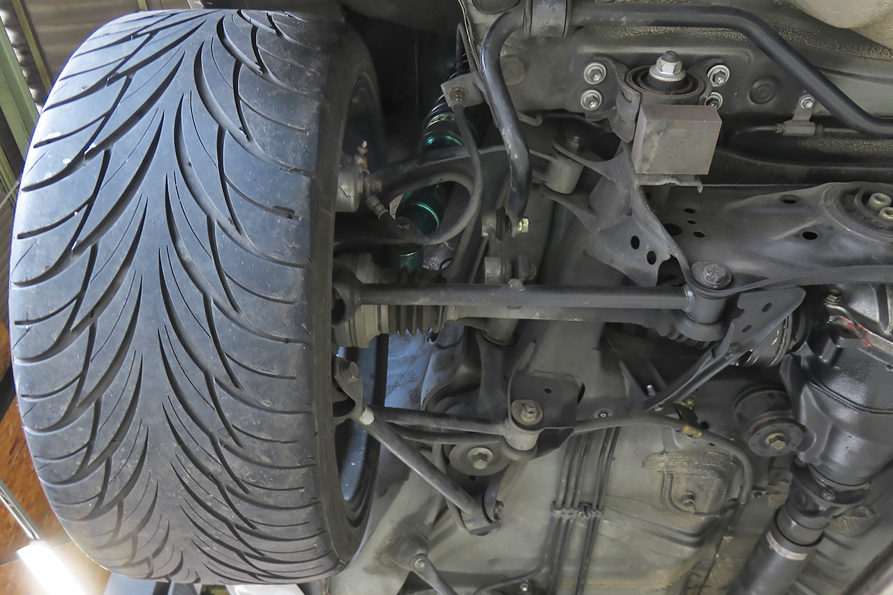 1996 Toyota MARK II SEDAN JZX100 MARK II TOURER V, R154 Transmission, Aftermarket Clutch, Straight Pipe