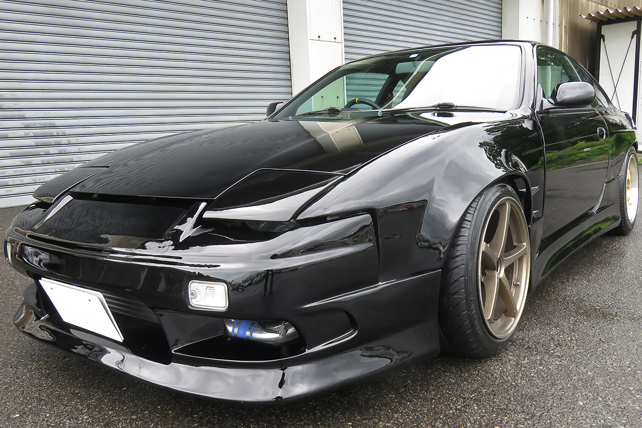 1996 Nissan SILVIA SIL80 S14 K's, ONEVIA Body Kit, EXAS Muffler, HKS Height Adjustable Coilovers