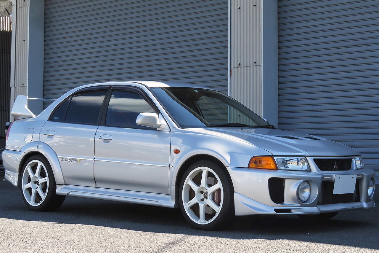 1998 Mitsubishi LANCER EVOLUTION CP9A EVO V, BLITZ Radiator, CUSCO Height Adjustable Coilovers, RECARO Seats