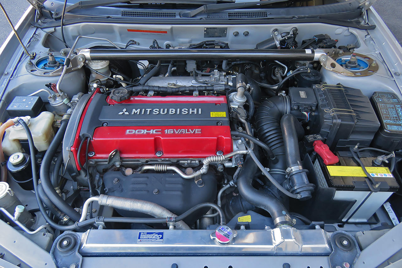 1998 Mitsubishi LANCER EVOLUTION CP9A EVO V, BLITZ Radiator, CUSCO Height Adjustable Coilovers, RECARO Seats