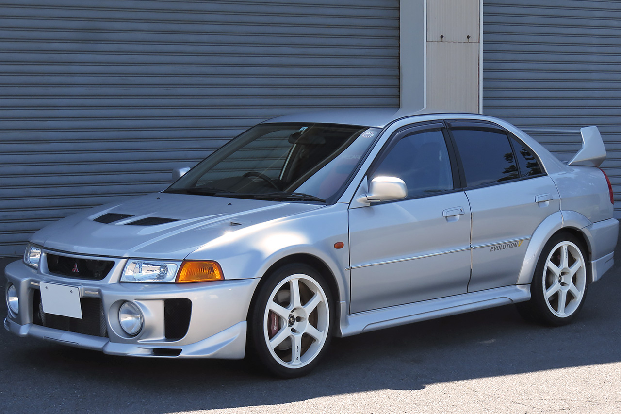 1998 Mitsubishi LANCER EVOLUTION CP9A EVO V, BLITZ Radiator, CUSCO Height Adjustable Coilovers, RECARO Seats