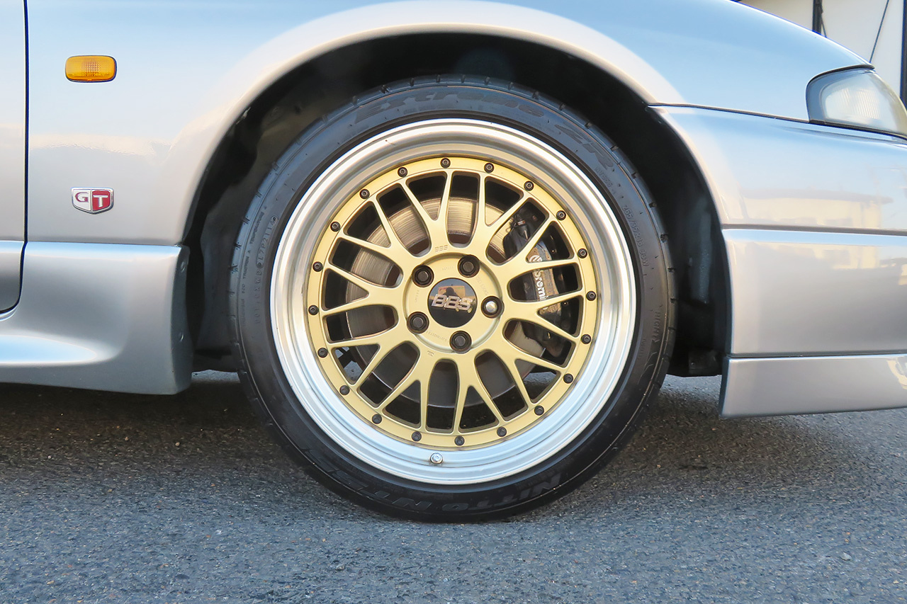 1996 Nissan SKYLINE GT-R BCNR33 GT-R, NISMO Shock Absorber, BBS 18 Inch Wheels