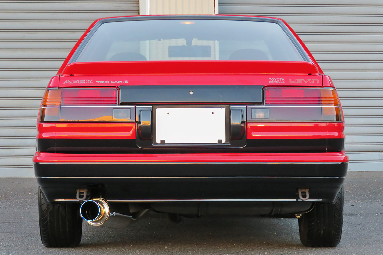 1985 Toyota COROLLA LEVIN AE86 GT APEX, FUJITSUBO Exhaust Manifold, RECARO Seats