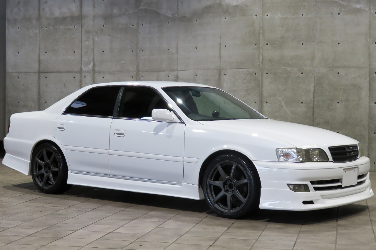 1998 Toyota CHASER JZX100 CHASER TOURER V  FACTORY MANUAL TRANSMISSION, WORK EMOTION 18 Inch Wheels