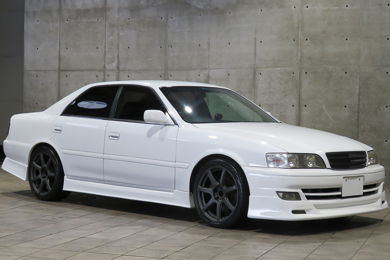 1998 Toyota CHASER JZX100 CHASER TOURER V  FACTORY MANUAL TRANSMISSION, WORK EMOTION 18 Inch Wheels