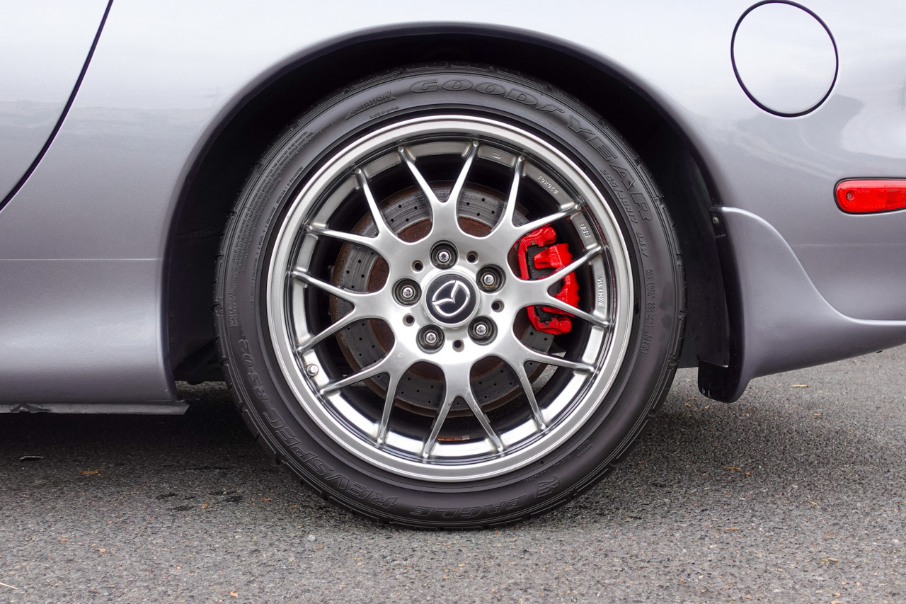 2002 Mazda RX-7 FD3S RX-7 SPIRIT R TYPE B, Genuine BBS 17 Inch Wheels, MAZDA SPEED Front Pipe