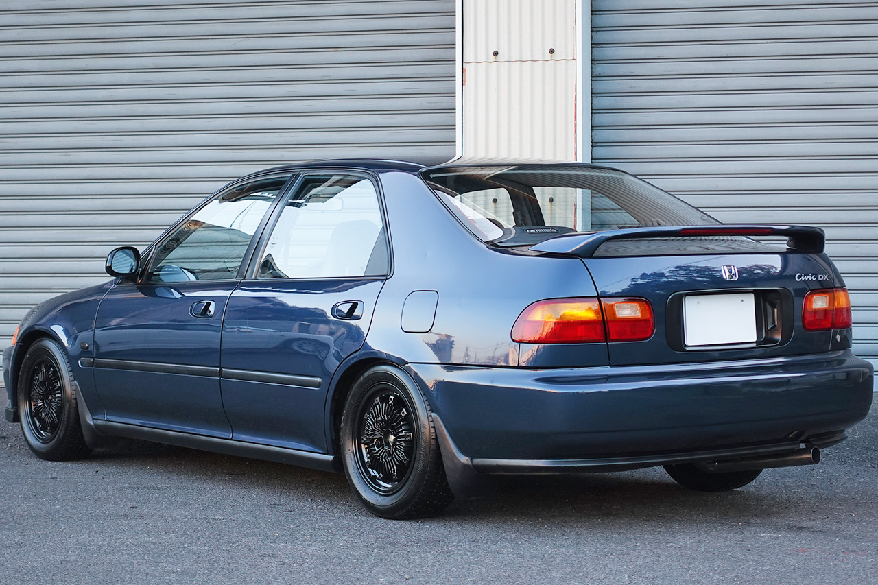 1994 Honda CIVIC SEDAN EG8 MUGEN 14 Inch Wheels,  Aftermarket Muffler, Aftermarket Exhaust Manifold