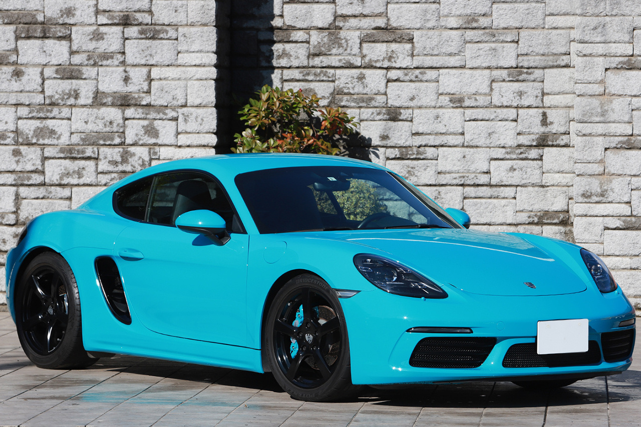 2017 Porsche 718 CAYMAN 718 CAYMAN S SPOILER BLACK