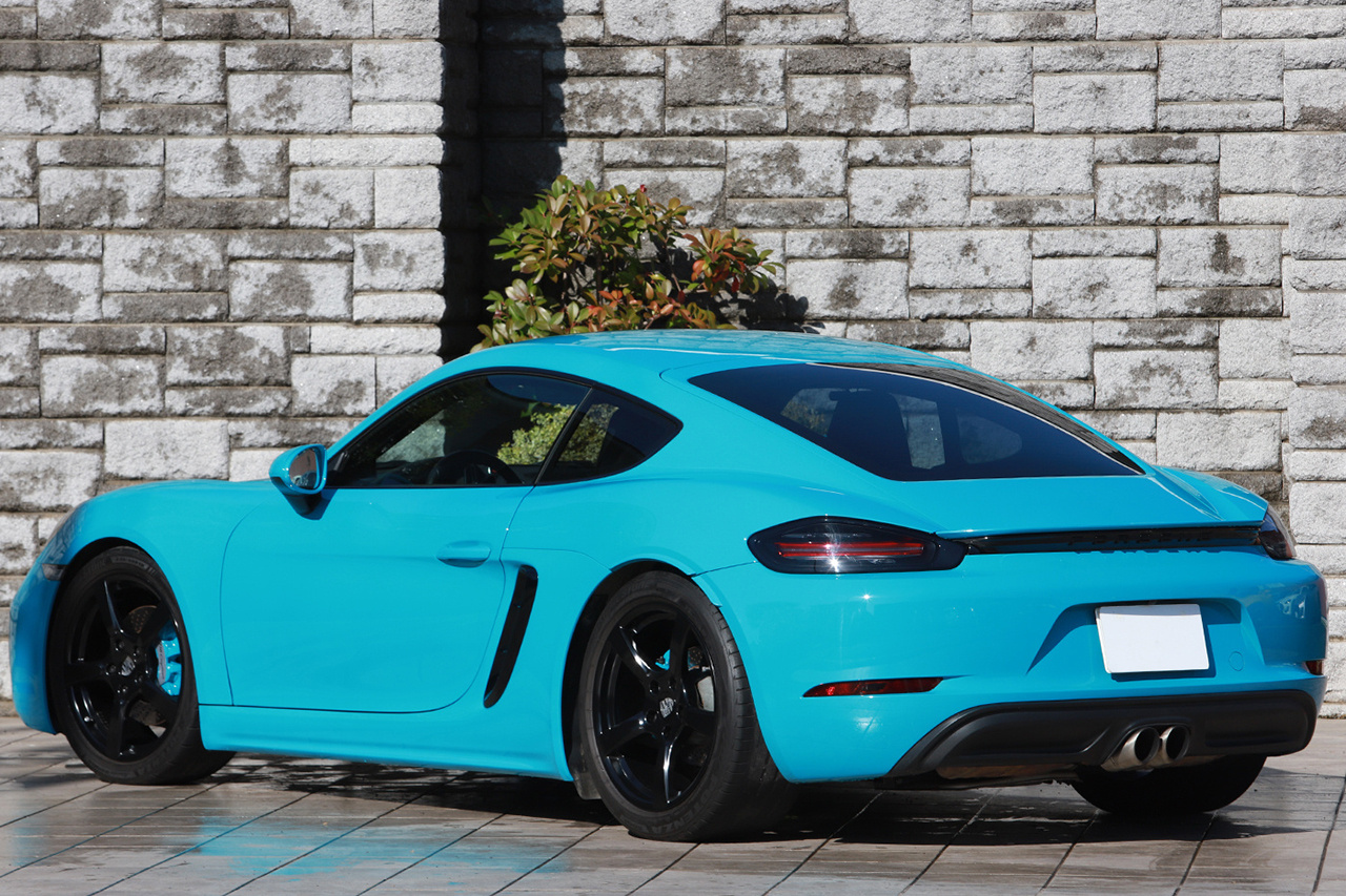 2017 Porsche 718 CAYMAN 718 CAYMAN S SPOILER BLACK