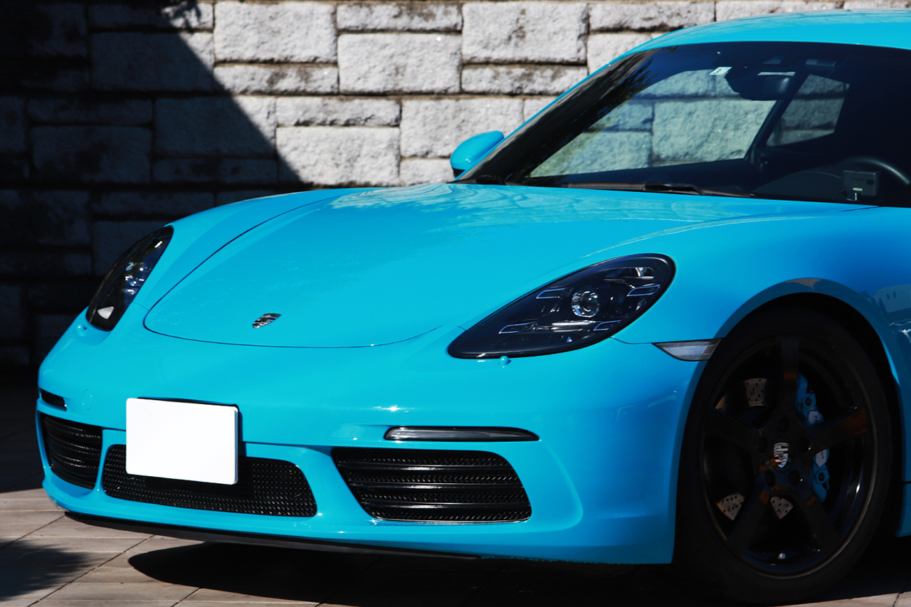 2017 Porsche 718 CAYMAN 718 CAYMAN S SPOILER BLACK
