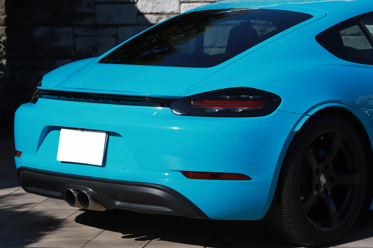 2017 Porsche 718 CAYMAN 718 CAYMAN S SPOILER BLACK